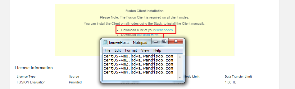 WD Fusion Deployment