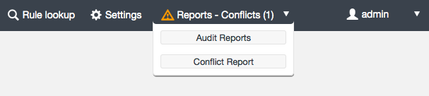 dash audit conflicts