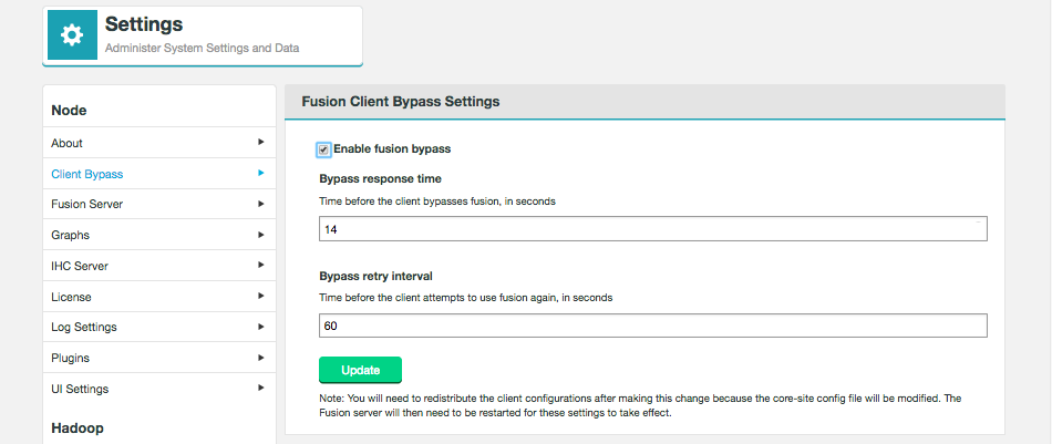 Enable Client Bypass