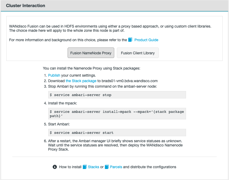 CI: NameNode Proxy - Ambari