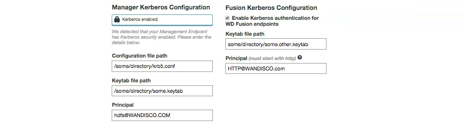 WD Fusion Kerberos