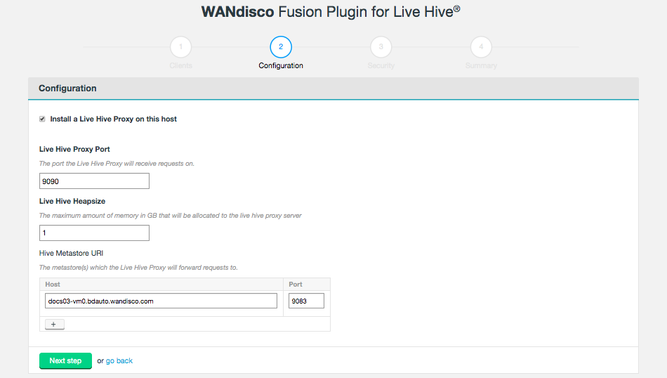 Live Hive installation