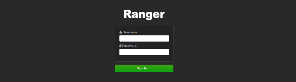 Ranger UI
