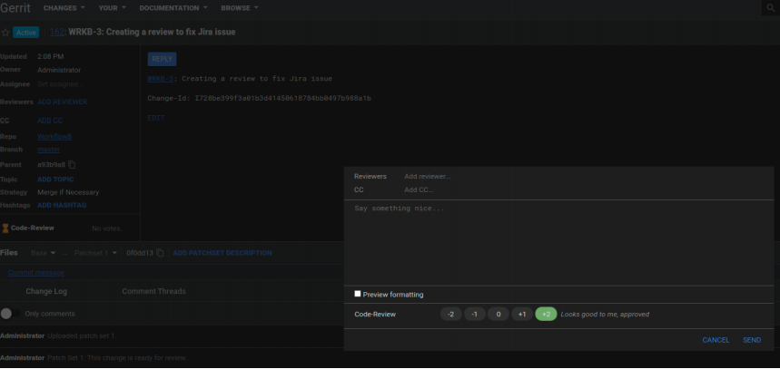 Guide to ITS-Jira plugin with Gerrit