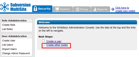 MultiSite nodes 1